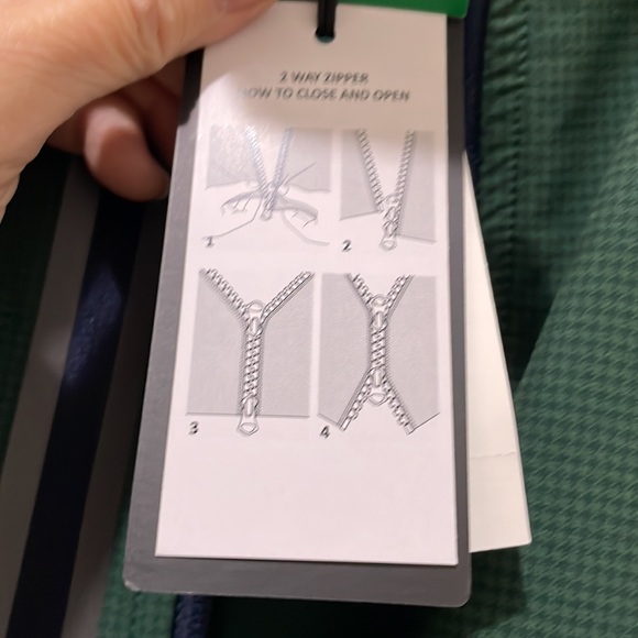 Ralph Lauren RLX men’s green gold vest (sz s) - Picture 5 of 11